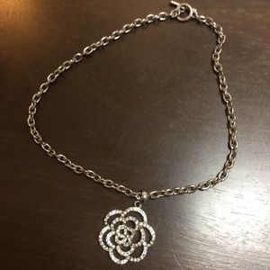 💎SALE💎 diamond rose charm necklace